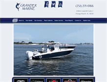 Tablet Screenshot of grandermarine.com